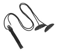 PRETYZOOM Bandes Élastiques pour Poulie D’Épaule 1 Pièce Noire Appareil de Musculation pour Épaules et Cou Corde de Rééducation pour Exercices à Domicile Entraînement Haut du Corps et