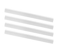 PRETYZOOM Bandes en Caoutchouc Bord Souple de Remplacement pour Pelle à Poussière Lot de 4 Léger et Adapté à Divers Outils de Nettoyage Domestique