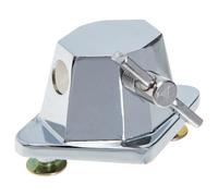 PRETYZOOM Base en Alliage Argenté pour Support de Tom Facile à Nettoyer et Installer, Accessoire Tambour Musical pour Maintenance et Remplacement