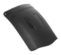 PRETYZOOM Bavette Allongée pour Moto en Abs Noir, Résistante aux Chocs Installation Facile, Accessoire pour Protection Sportive et Usage Quotidien