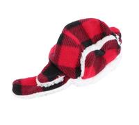PRETYZOOM Béret pour Chien Grosse Taille en Peluche Confortable Bande Ajustable, Bonnet d'hiver Chaud et Coupe-Vent pour Activités Extérieures