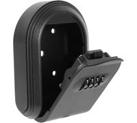 PRETYZOOM Boîte à Clés Murale Noire en Plastique Serrure à Code Portable pour Rangement Sécurisé des Clés Maisons et Entreprises