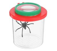 PRETYZOOM Boîte à Loupe Portable pour Insectes Fonction Grossissante en Abs, Kit D'observation pour L'exploration en Extérieur Collection Scientifique