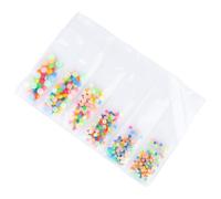 PRETYZOOM Boîte de 850 Décoration D' en 6 Compartiments pour Luminescents pour Manucure, pour Nail Art