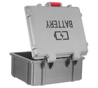 PRETYZOOM Boîte de Rangement Étanche pour Piles AA et AAA, Étui Portable en Plastique Petg, Compatible, pour Paquet à Dos et Tiroir, Organisateur Pratique