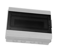 PRETYZOOM Boîtier de Distribution Étanche Extérieur avec Disjoncteur Coffret Électrique Résistant à Eau pour Applications de Charge Protection Poussière et Intempéries Installation Facile