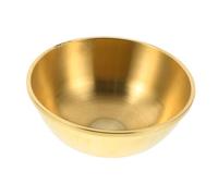 PRETYZOOM Bol Bouddhiste Laiton Pur Récipient Décoratif Polyvalent pour Méditation Bouddha Thé et Offrandes Spirituelles