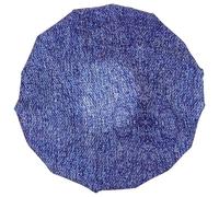 PRETYZOOM Bonnet de Imperméable Homme en Tissu Oxford Double Couche Bonnet Bain Multifonctionnel Pratique Léger et Respirant Motif Jean à Pois Adapté Cheveux Longs et Bouclés