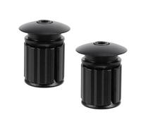 PRETYZOOM Bouchons de Guidon en Alliage D'aluminium pour Vélo de Route, 2 Pièces, Installation Stable et Utilisation Facile, Forme Ronde, Accessoire Essentiel pour Guidon de Vélo