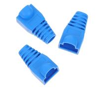 PRETYZOOM Bouchons de Protection en Plastique Bleu Protège Câble Réseau Cat5 Cat6 Lot de 100 l'eau Dommages pour Connecteur Rj45