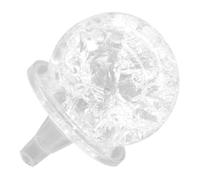 PRETYZOOM Boule De Cristal Décorative pour Fontaine à Eau Sphère Ronde Intérieure De Bureau Ornement De Maison