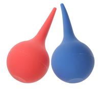 PRETYZOOM Boule de Lavage D'oreilles 75ml Outil Multifonction en Caoutchouc 2pcs pour Nettoyage des Oreilles Capacité 75ml pour Usage Domestique et Voyage