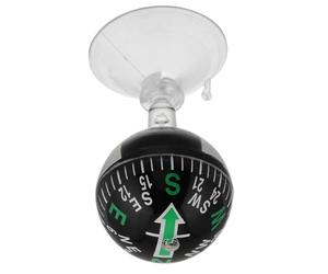 PRETYZOOM Boussole Automatique de Navigation pour Voiture et Bateau | Compas Marin Portable 38mm, Fixation Stable sur Tableau de Bord, Usage Intérieur ou Activités Extérieures
