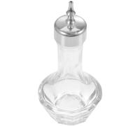 PRETYZOOM Bouteille D'amers Bouteille en Verre avec Dessus Dasher Bouteille Compte-Gouttes Amère Bouteille Décorative Bouteille D'amers de Cocktail pour Barman Bar à Domicile