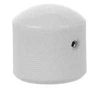 PRETYZOOM Boutons de Contrôle de Volume et Tonalité en Plastique Blanc pour Guitares Électriques et Basses, Accessoires Design Sobre, Adaptés aux Musiciens en Répétition et Concert
