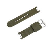 PRETYZOOM Bracelet Montre Sport Compatible A1918 Sangle Toile Militaire Verte avec Dégagement Rapide Bracelet Smartwatch Homme Confortable