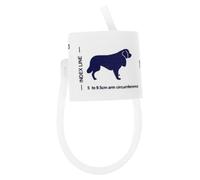 PRETYZOOM Brassard Doux de Bras Vétérinaire pour Tensiomètre de Animaux Tissu Non Tissé et Confortable, Taille Adaptée Tour de 5 à 9,5cm, Usage Vétérinaire Sûr et Pratique de Compagnie