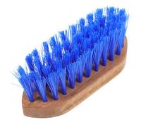 PRETYZOOM Brosse à Cheval en Bois Poils Durs pour Enlever les Poils Morts sans Irriter le Cheval, Outil de Toilettage pour Soins et Nettoyage du Pelage