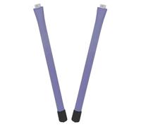 PRETYZOOM Brosse à Tambour Télescopique en Fil D'acier pour Batterie Jazz, Manche Confortable en Caoutchouc, Balai de Tambour Professionnel pour Percussion, 1 Paire