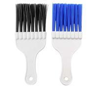PRETYZOOM Brosse Fine pour Radiateur en Plastique 2pcs, Outil de Nettoyage des Ailettes de Condenseur pour Entretien et Prolongation Durée de Vie du Climatiseur