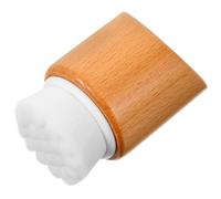 PRETYZOOM Brosse Nettoyante Visage Brosse Manuelle Exfoliante Manche Bois Nettoyage Profond