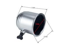 PRETYZOOM Cache-Boule d'Attelage 50 MM Argenté pour Remorque et Semi-Remorque Protection Robuste pour Boule de Remorquage Compatible Col de Cygne Usage Camion et Véhicule Utilitaire