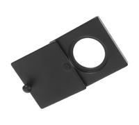 PRETYZOOM Cache-œil de Porte Antieffraction en Cuivre Noir pour Porte D'entrée et D'hôtel Design Élégant et Fonction Antivol