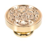 PRETYZOOM Cachet de Cire en Cuivre pour Noël Tête de Cachet Décorative sans Manche Tampon de Laque au Feu pour Enveloppes et Invitations Motif Festif DIY Présent Créatif de Noël