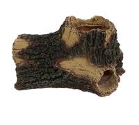 PRETYZOOM Cachette pour Décorations D'aquarium, Bûche Creuse D'aquarium en Résine, Tronc d'arbre Creux, Décor de Bac à Poissons, pour Poissons et Animaux Aquatiques
