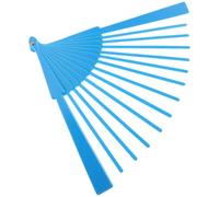 PRETYZOOM Cadre Éventail Pliant Japonais DIY Branches Bleu Ciel Kit Peinture avec Manches Réutilisables pour Artisanat Décorations Danse et Cadeaux Faits Main