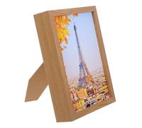 PRETYZOOM Cadre Photo Caché En Bois Avec Mini Coffre-Fort Intégré - Boîte Tirelire Créative Pour Maison Rangement Sécurisé De Monnaie Et Bijoux Décoration Élégante