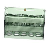 PRETYZOOM Casier à Œufs Réfrigérateur Transparent Vert Boîte De Conservation Des Œufs Pliable En Plastique Support De Stockage Sécurisé Organiseur Cuisine Et Congélateur Rangement Pratique