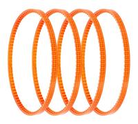 PRETYZOOM Ceintures De Remplacement Pour Machine À Barbe À Papa Électrique 4 Pièces Accessoires De Rechange Pour Fournitures De Fabrication De Barbe À Papa Professionnelle