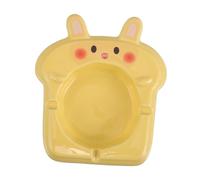 PRETYZOOM cendrier en céramique cendrier de Salon cendrier de Table Accessoire Fumeur Maison cendrier Porte- drôle Cendrier créatif Mini-cendrier cendrier Animaux Kawaii Jaune