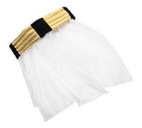 PRETYZOOM Chapeau Arabe Noir pour Adulte Accessoire de Fête et Cosplay Couvre-chef Confortable et Facile à Porter pour Jeu de Rôle et Photo Créative