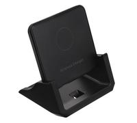 PRETYZOOM Chargeur sans Fil avec Support Ajustable pour Bureau Charge Rapide Horizontale et Verticale pour Téléphones Portables