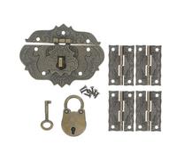 PRETYZOOM Charnière en Métal pour Boîte en Bois et Petits Cabinets, Fonctionnement Fluide, Esthétique Compacte, pour Projets de Restauration et Artisans