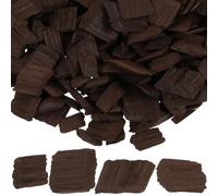 PRETYZOOM Chips De ChêNe FrançAis À Forte TorréFaction Pour Vin Rouge Et Whisky Vieillissant 1.50X1.50X0.20Cm Accessoires De Vinification Maison