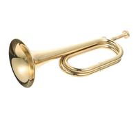 PRETYZOOM Clairon en cuivre pour débutants, instrument léger, facile à transporter, son, pour orchestre scolaire et trompette militaire