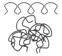 PRETYZOOM Clips de Serrage Installation Facile 20 Pièces en Métal Grip Renforcé, Accessoires Universels pour Poignée de Manivelle de Fenêtre de Voiture pour Régulateur de Fenêtre