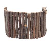 PRETYZOOM Clôture en Bois pour Hamster et Reptiles, à Mâcher Solide, pour Maison et Animalerie, Accessoires pour Animaux de Compagnie