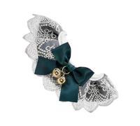 PRETYZOOM Collier Ajustable Couleur Aléatoire pour Animaux de Compagnie en Dentelle Solide et Décoratif en Coton et Polyester pour Séances Photo ou Vie Quotidienne