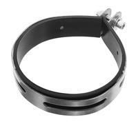 PRETYZOOM Collier D’échappement Moto Réglable 110-115 Mm Intérieur Joint Étanche, Kit de Réparation D’échappement en Acier Robuste, Vibrations pour Fixation Silencieux Fiable