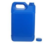 PRETYZOOM Conteneur Hermétique Bleu en Hdpe de 5 Litres avec Couvercle, Seau Étanche Facile à Gérer pour Stockage D'huile et Usage Industriel Chimique