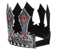 PRETYZOOM Couronne de Roi Médiévale pour Femme Coiffe Gothique Coiffe Adulte