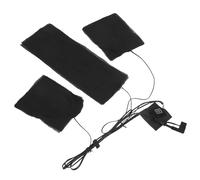 PRETYZOOM Coussin Chauffant Électrique USB en Fibre de Carbone, Léger et Étanche, pour Gilet, Doudoune et Veste en Coton, Chauffe Rapide Contrôle Intelligent de Température, pour Voyages