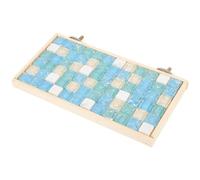 PRETYZOOM Coussin Rafraîchissant pour Cobayes, Plateau en Plaque de Quartz, Accessoire D’Été pour Rongeurs, Anti-Surchauffe, Facile à Nettoyer