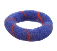 PRETYZOOM Coussinet en Feutre de Laine Bleu Antidérapant pour Bol Chantant Tibétain, Accessoire pour Contemplation et Bol de Prière
