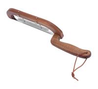 PRETYZOOM Couteau à Réglable en Acier Inoxydable Poignée Ergonomique | Double Lame Dentelée, Coupe Lisse sans Écraser ni Miettes, Verrouillage D’épaisseur, pour Toast et Brioches