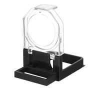 PRETYZOOM Couvercle de Bouton Interrupteur en Plastique Étanche et Résistant aux Chocs pour Trou de Montage 52x34mm, Protecteur de Sécurité pour Panneau de Commande